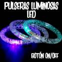 Pulsera Luminosa Acrílica LED