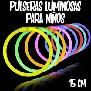 pulseras luminosas niños 