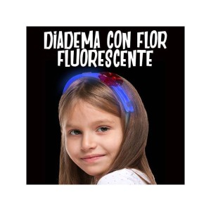 Diadema flúor para niñas