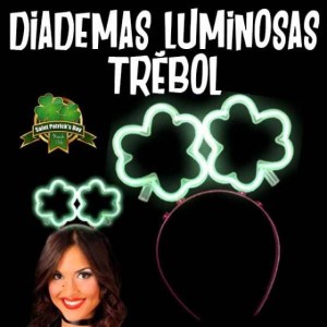 Diadema Luminosa Trebol