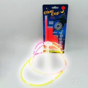 Bonés Luminosos com Bastões Fluorescentes 2