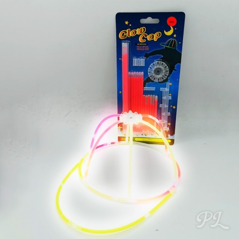 Gorra fluorescente rojo