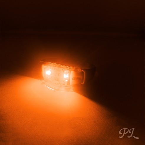 Pulsera led sonido oscuridad naranja