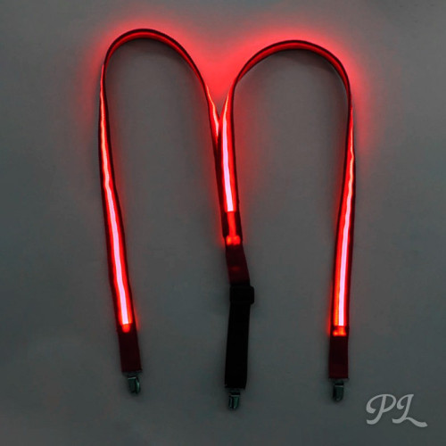 tirante led encendidos rojo