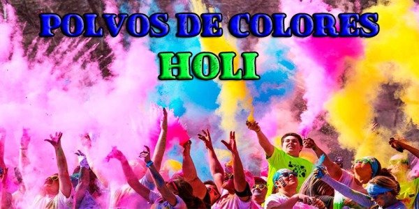 Polvos de colores Holi 